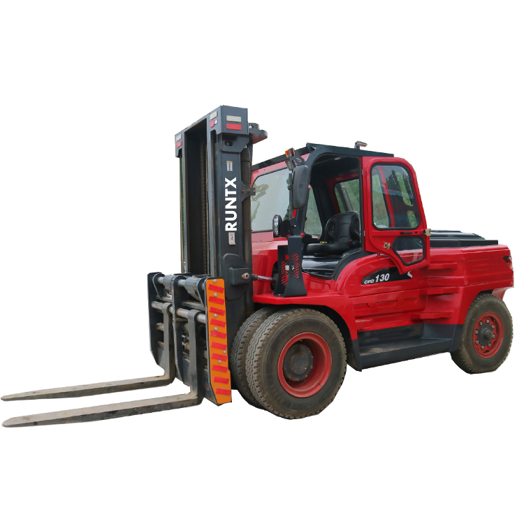 avrilmachinery 13 ton electric forklift with red color