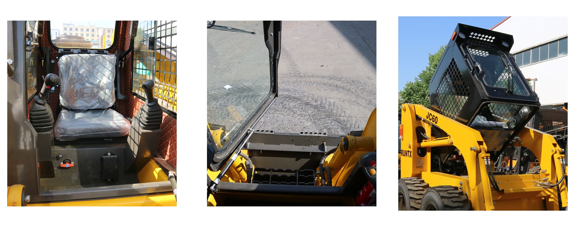 avrilmachinery brand skid steer loaders Comfort and Safety